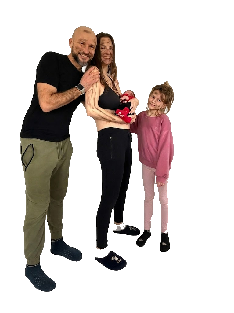 Laďa s rodinou